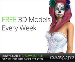 free daz3d and poser content